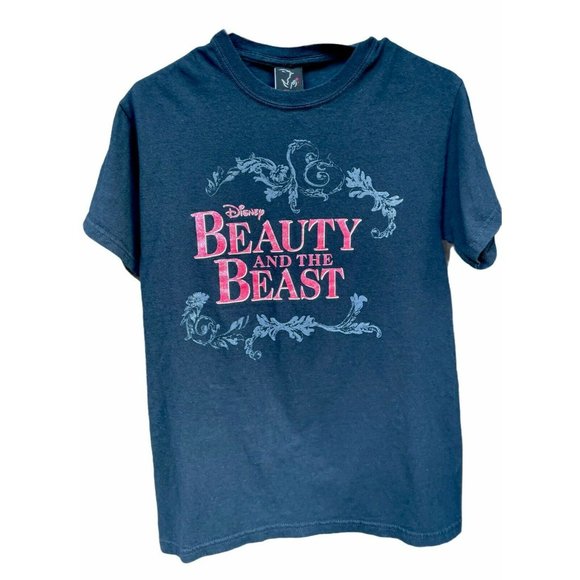 Disney Beauty & Beast Womens Broadway Musical Tee - Picture 2 of 7